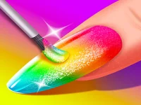 Girls Fashion Nail Salon background