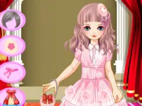 Lovely Cute Girl background