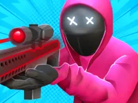 Sniper Squid Game background