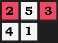 Block Numbers Puzzle background