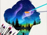 Silhouette Art background