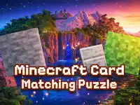 Minecraft Card Matching Puzzle background