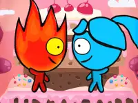 RedBoy and BlueGirl 4: Candy Worlds background