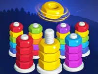 Nuts Color Sorting Game background