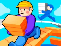 Running Girl 3D background