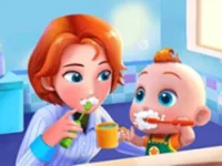 Baby Good Habits - Learn To Be A Baby background