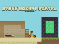 Steve Go kart Portal background