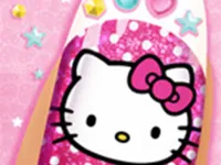Hello Kitty Nail Salon - Fashion Star background