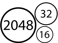Merge Numbers 2048 background
