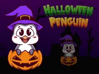 Halloween Penguin background