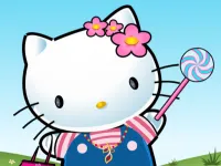 Hello Kitty Dress up background