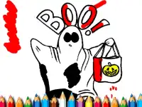 Halloween Coloring Book background