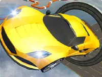 Imposible Track Car Game background
