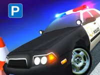 US Police Car Parking Real Driving 2021 Car Games background