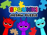 Sprunki Jigsaw Puzzle background