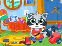 Cleaning House Game background