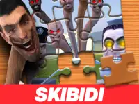 Skibidi Jigsaw Puzzles background