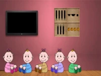 Naughty Baby Escape background