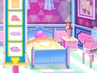 Fashion Doll Dream House Design & Decorating background