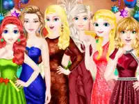 Girls Christmas Ball background