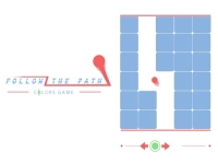 Follow the Path : Colors Game background