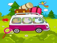 Kids Camping 2 background