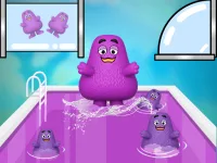 Grimace Shake Slide background