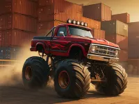 Monster Truck Racing Game background