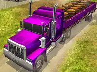 City Cargo Trailer Transport background