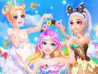 Princess Candy Makeup background
