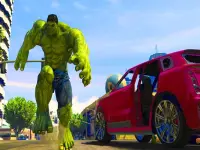 Cars Vs Hulk 2022 3D background