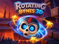 Rotating Bones 3D background