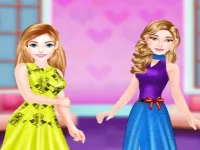 Fashion Short Hair Dress up background
