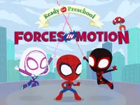Spidey Forces in Motion background