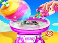 Cotton Candy Shop 2D background