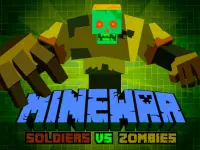 MineWar Soldiers vs Zombies background