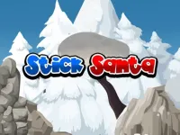 Stick Santa background