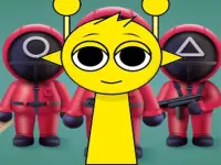 Squid Sprunki Game 2 background
