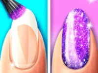 Fashion Makeup Nail Salon - Nail Game background