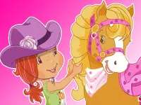 Strawberry Shortcake and Pony background