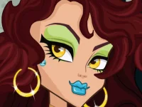 Monster High Clawdeen Makeup background
