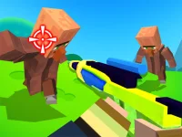 Craft Man Vs Giant TNT background
