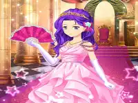 Anime Princesses Dress Up background