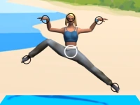 Yoga Skill 3D background