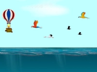 Hot Air Balloon Game background