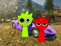 Sprunki Gangster Mafia background