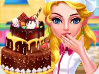 Chocolate Cake Party background