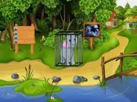 Rescue The Elephant Calf background