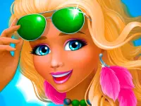 Vacation Summer Dress Up background