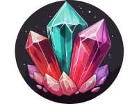 Clash Of Crystal background